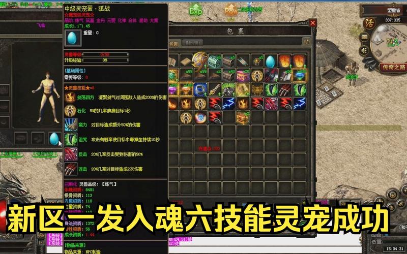 新开传奇sf灵宠培养资源获取